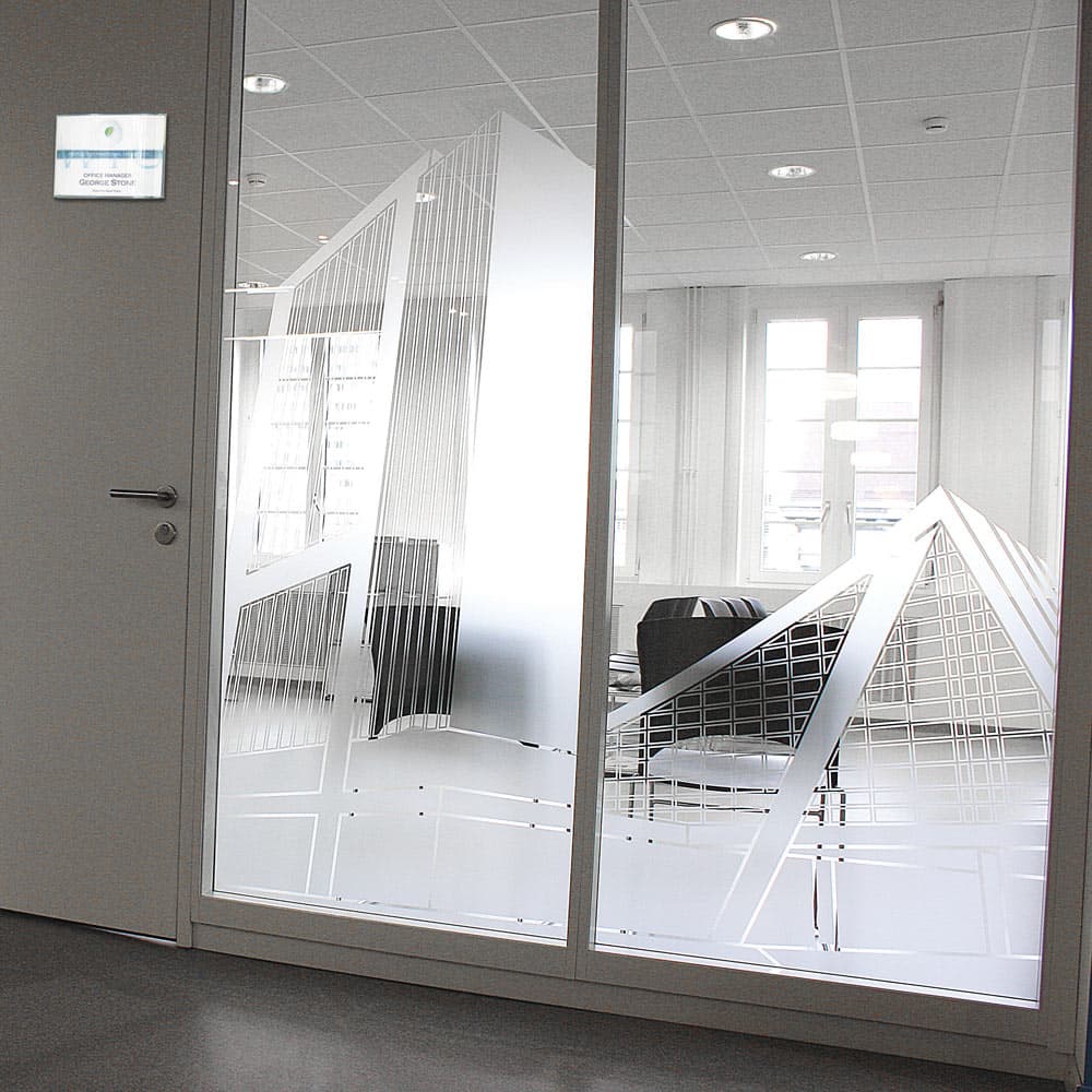 Autocollant sur verre pour Interni+Targa