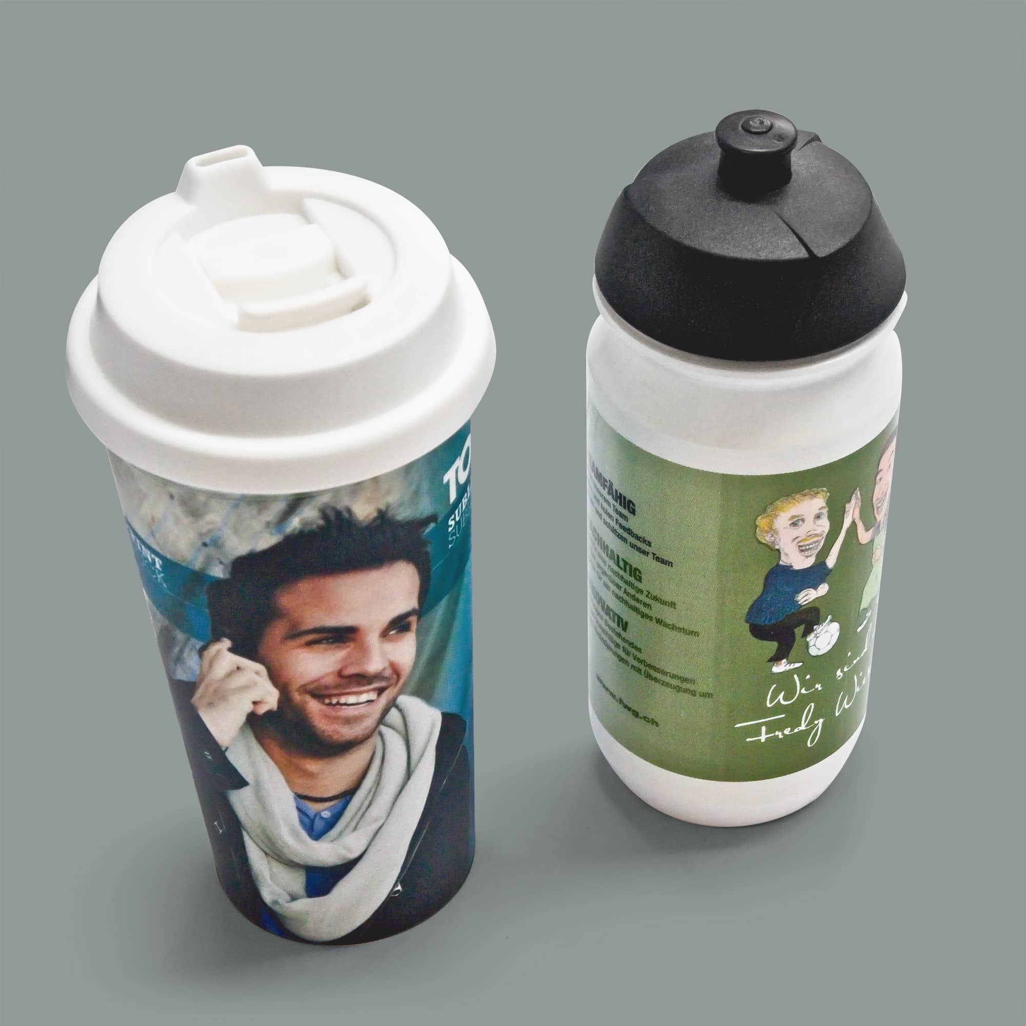 Votre publicité imprimé sur des bouteilles